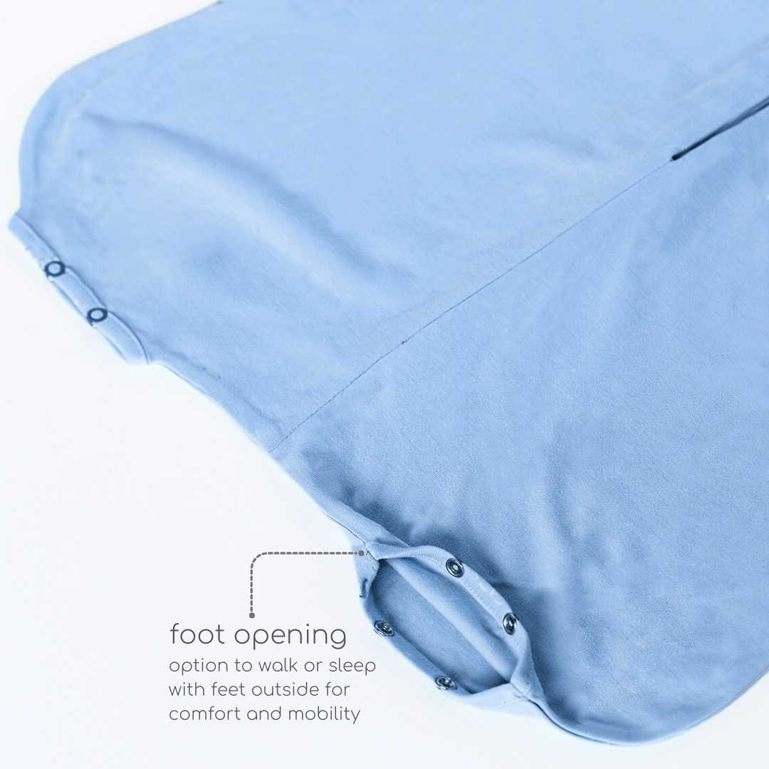 bamboo sleeping bag with foot opening