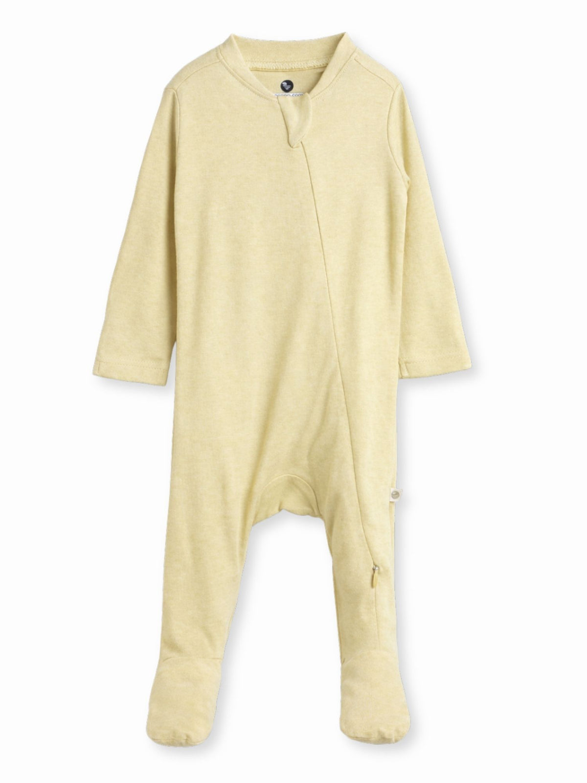 bamboo knit footed sleepsuit