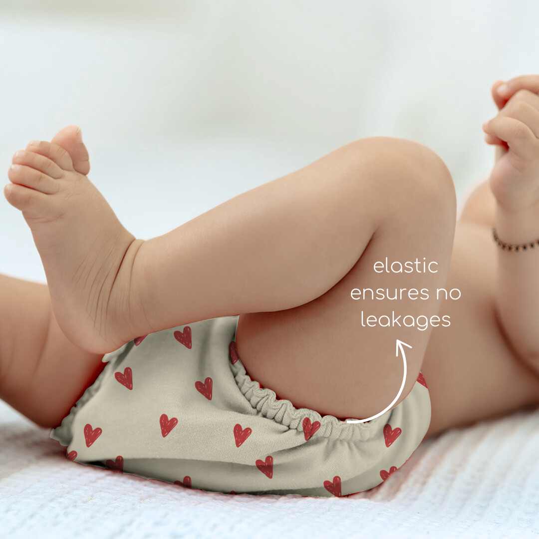 bamboo knit cloth nappy pack of 4