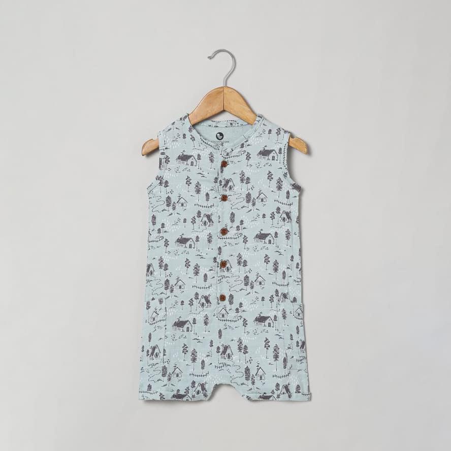 bamboo muslin romper