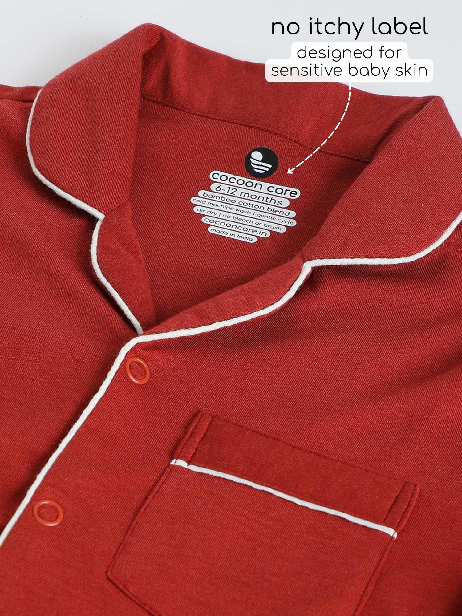 bamboo knit nightsuit - christmas collection