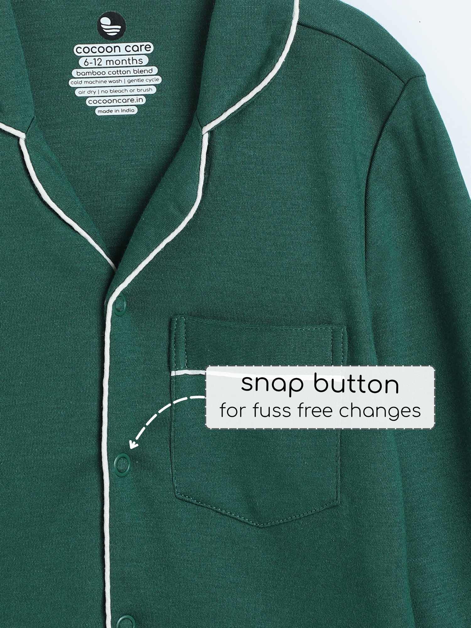 bamboo knit nightsuit - christmas collection