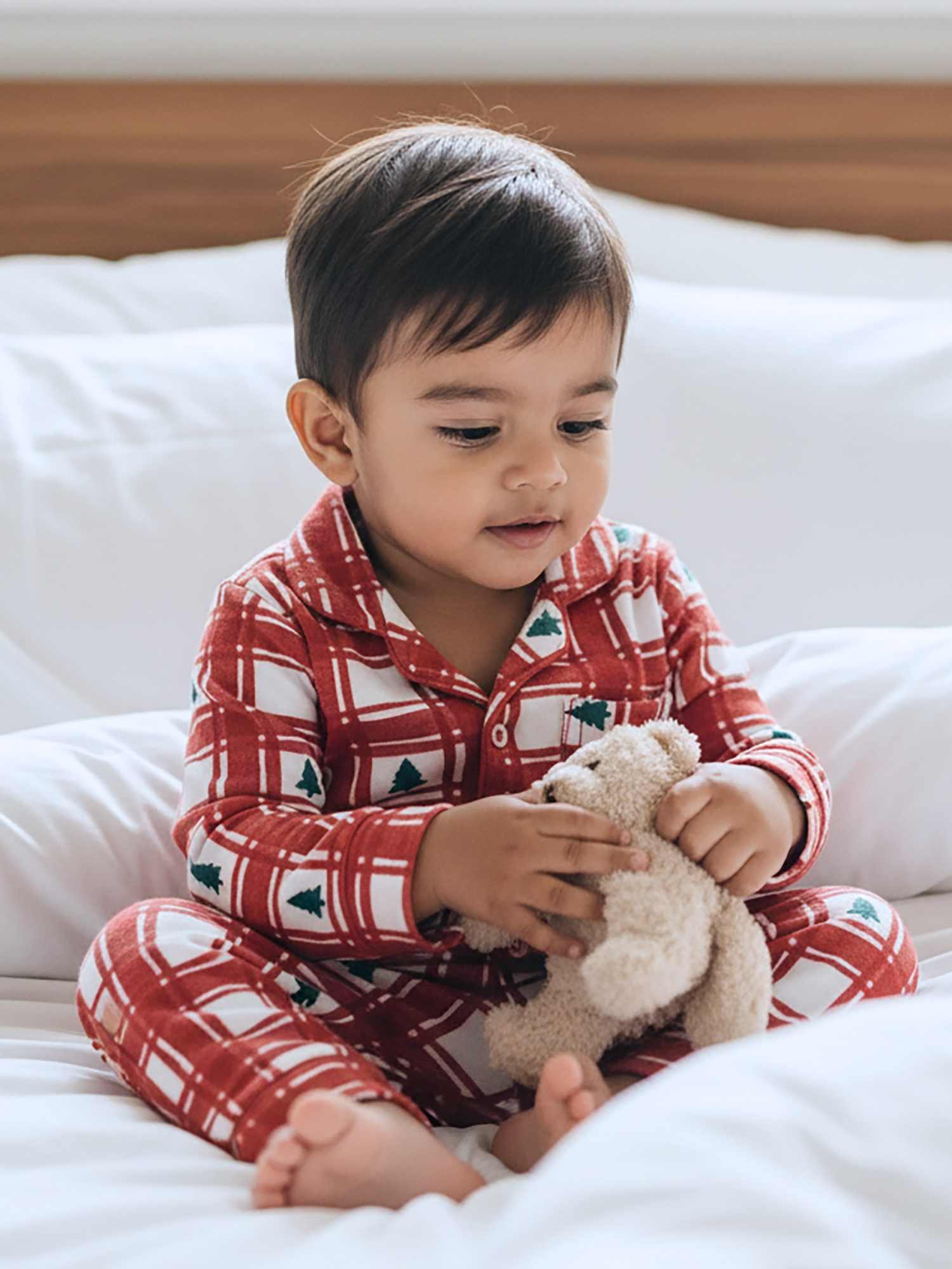 bamboo knit nightsuit - christmas collection