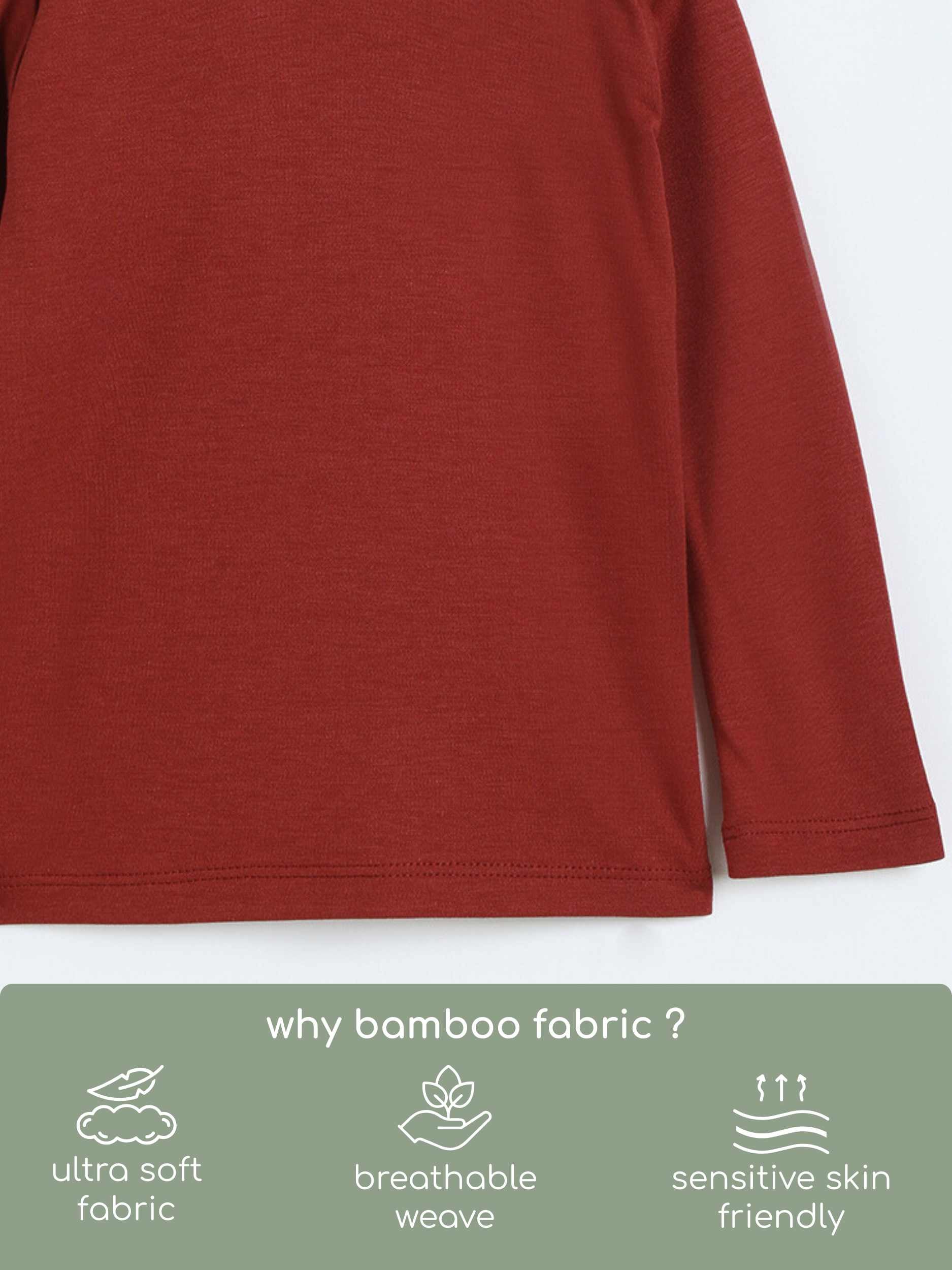 bamboo long sleeve pajama co-ord set - christmas collection