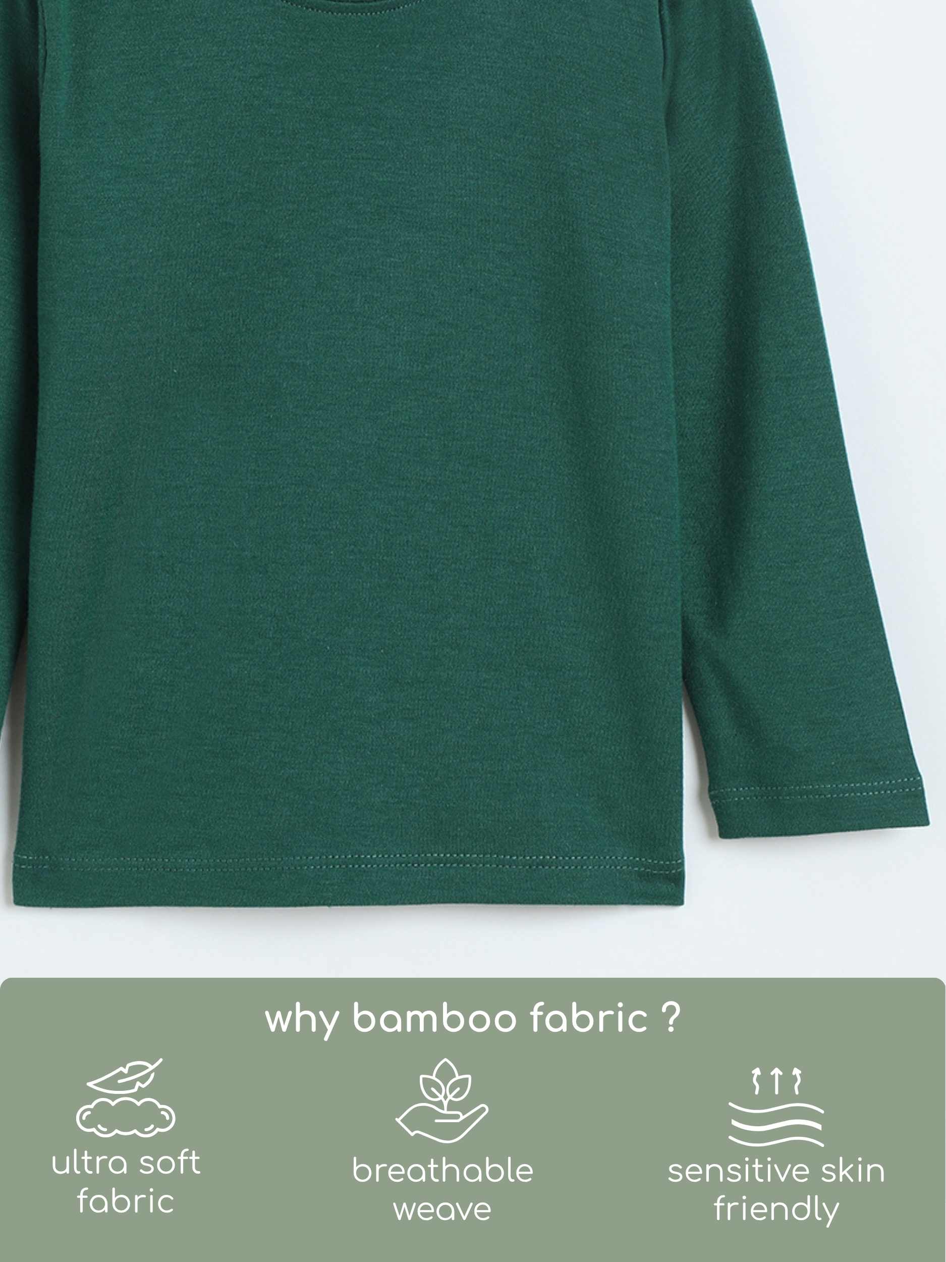 bamboo long sleeve pajama co-ord set - christmas collection