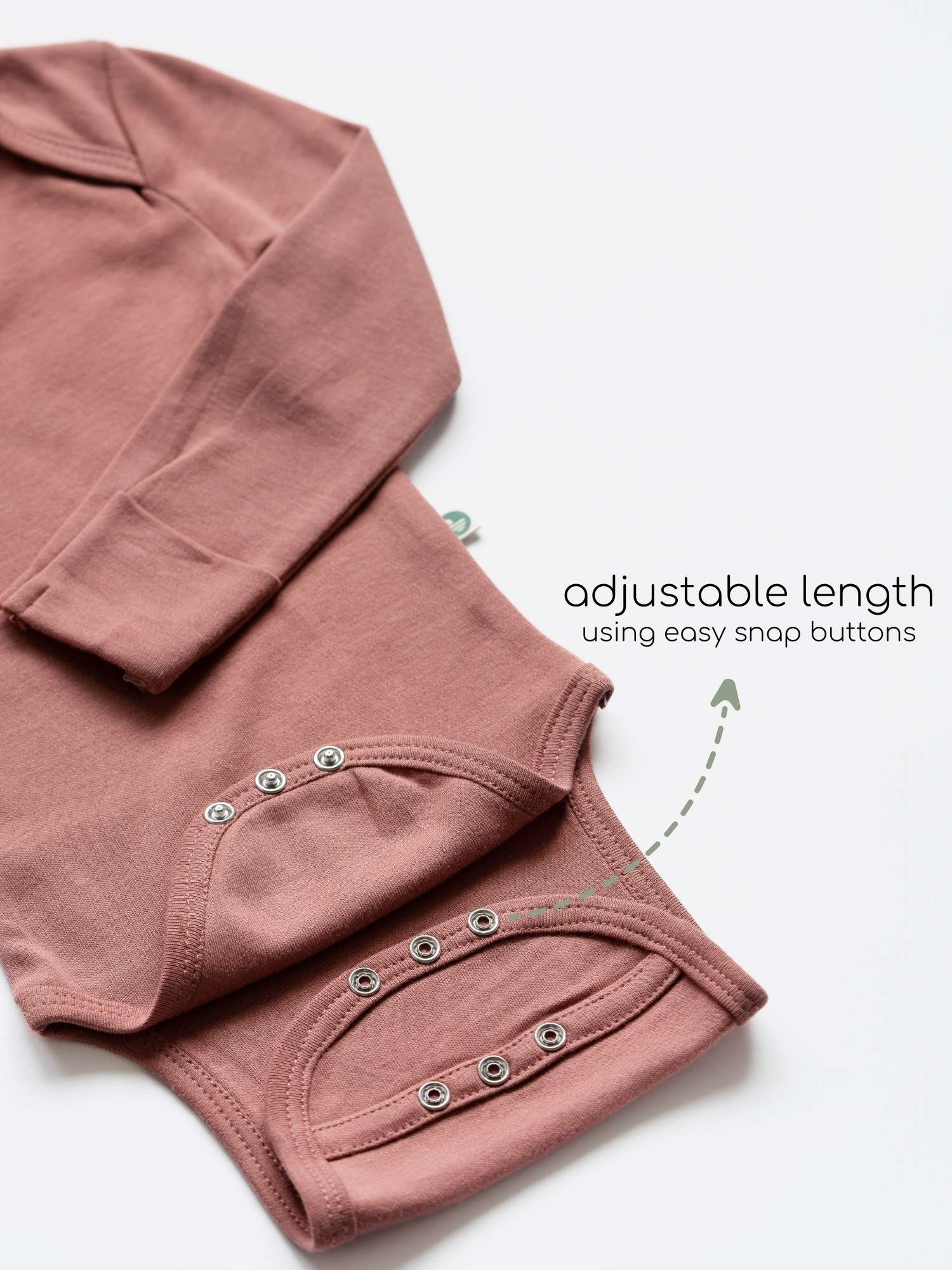 long sleeve bamboo bodysuit onesie for baby