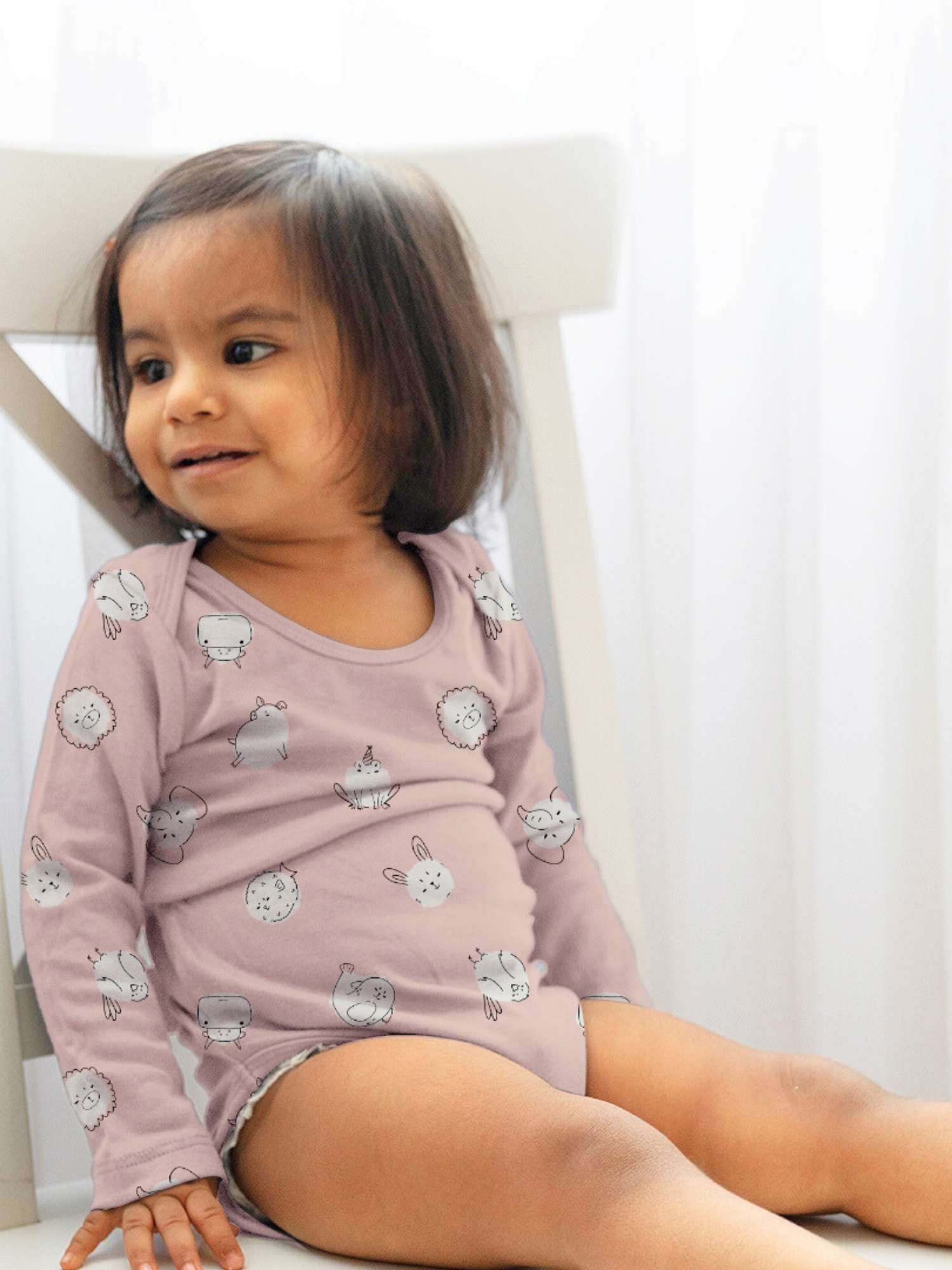 long sleeve bamboo bodysuit onesie for baby