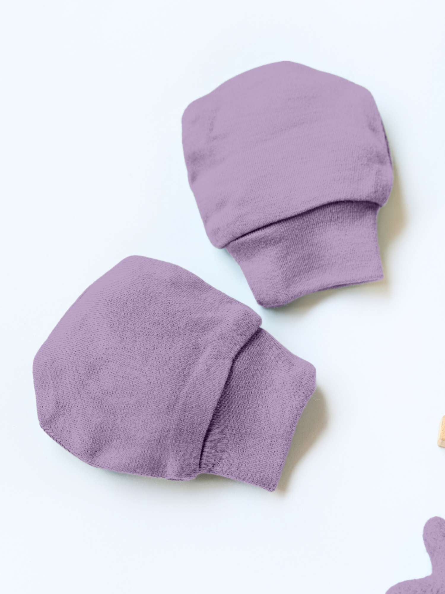 newborn baby bamboo cap mittens socks combo - solid colours
