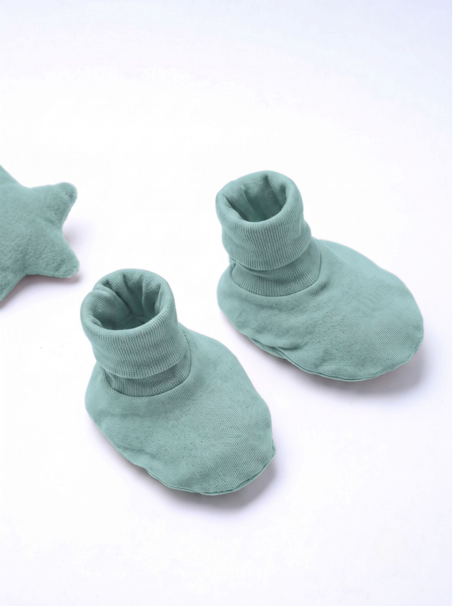newborn baby bamboo cap mittens socks combo