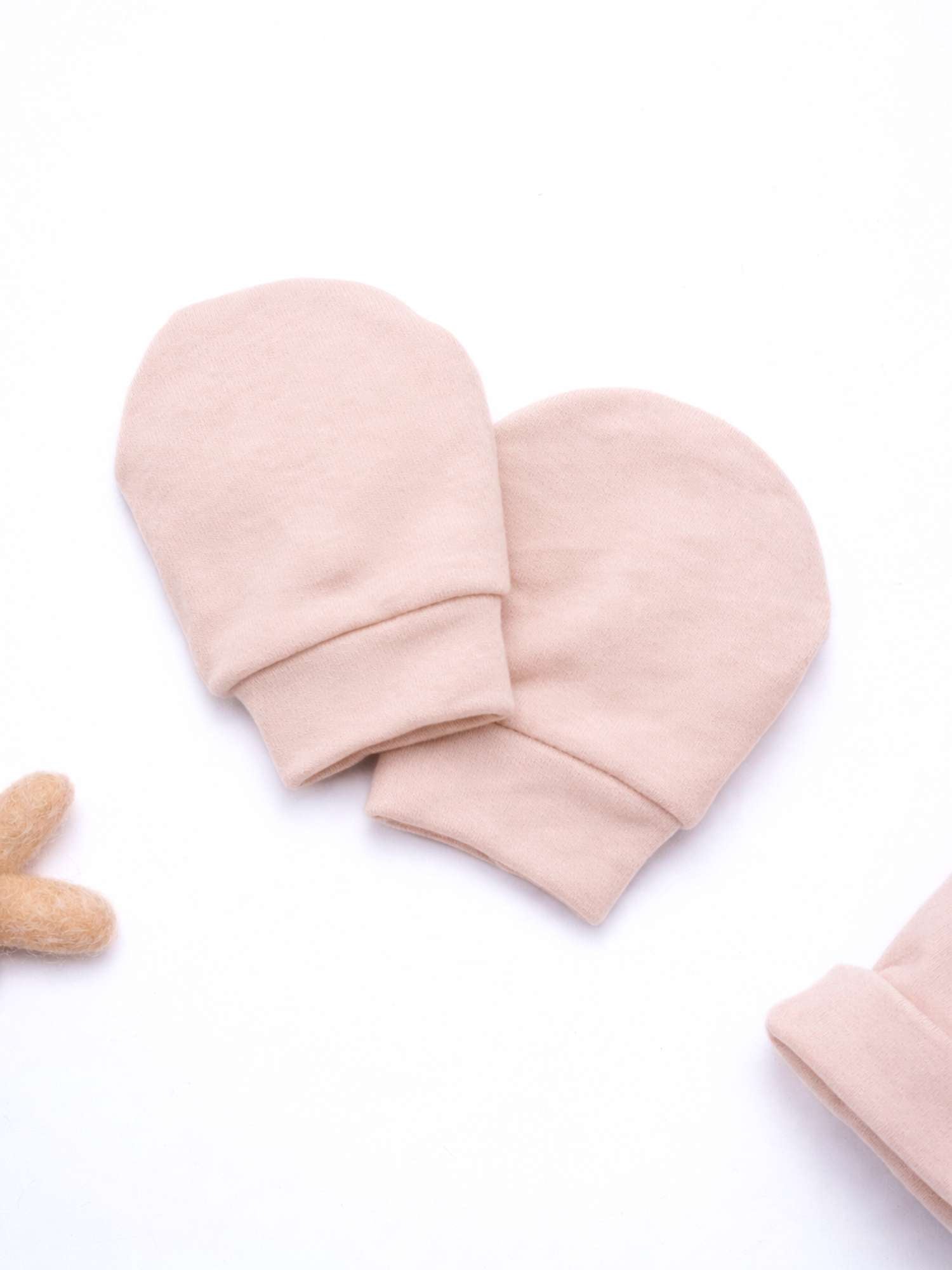 newborn baby bamboo cap mittens socks combo