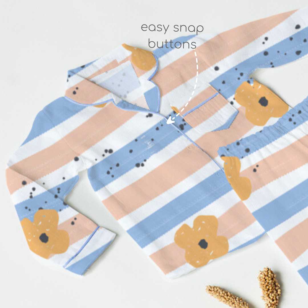 printed_muslin_soft_bamboo_nightsuit_baby_toddler_flat image_10