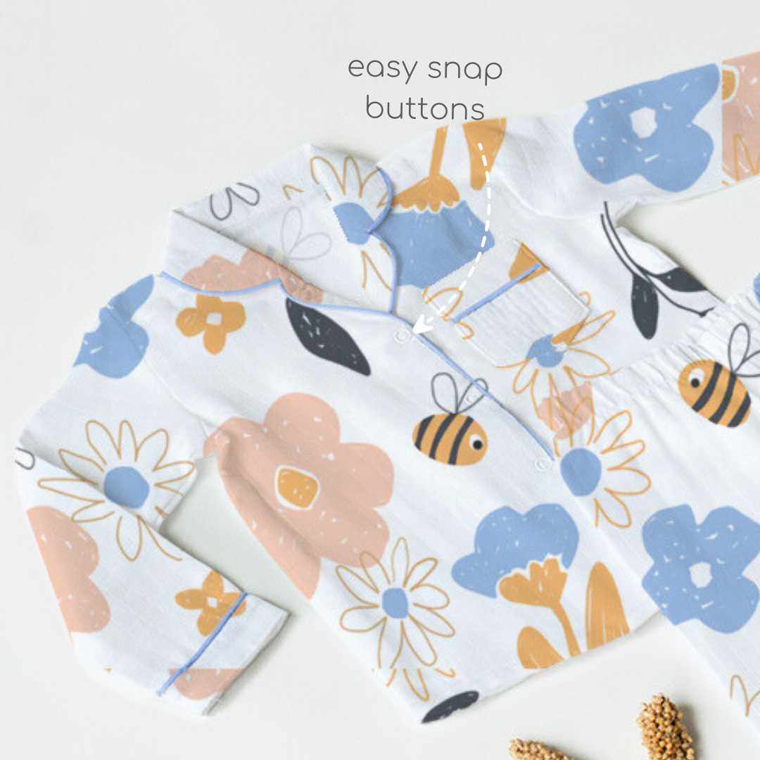 printed_muslin_soft_bamboo_nightsuit_baby_toddler_flat image_14