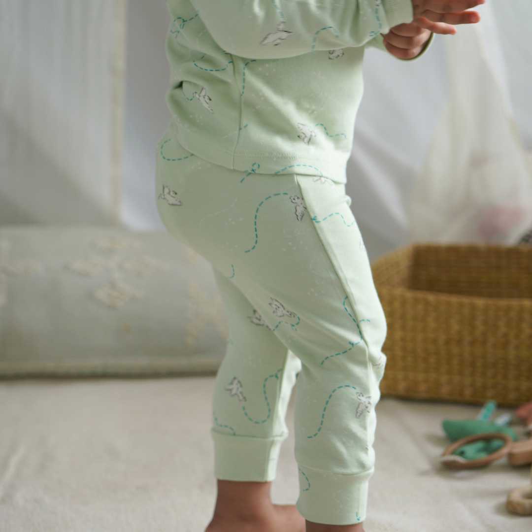bamboo long sleeve pajama co-ord set