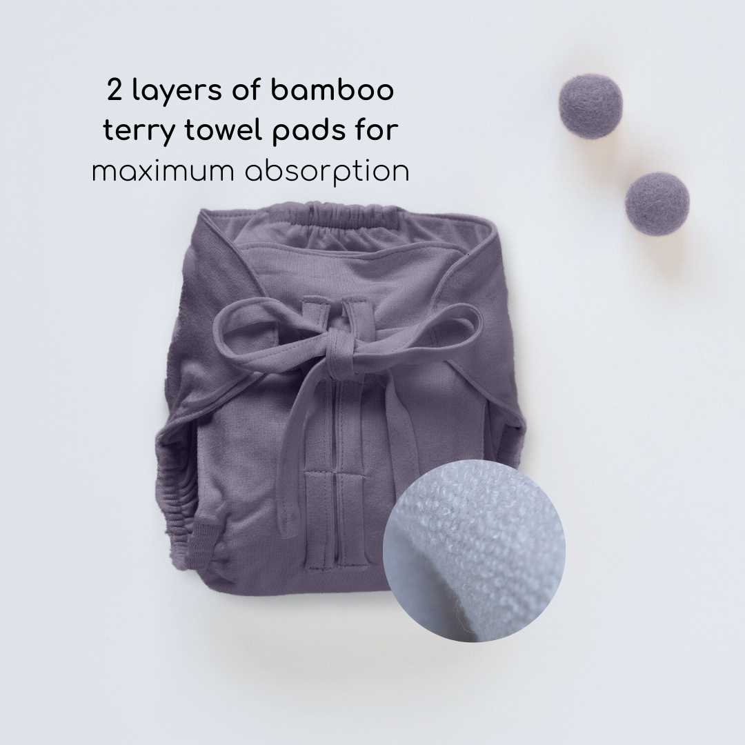 purple_soft_bamboo_cotton_reusable_nappy_with maximum absorption-for_baby