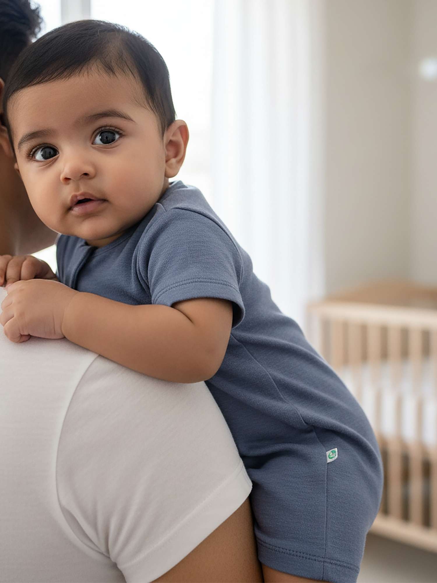 short sleeve bamboo romper