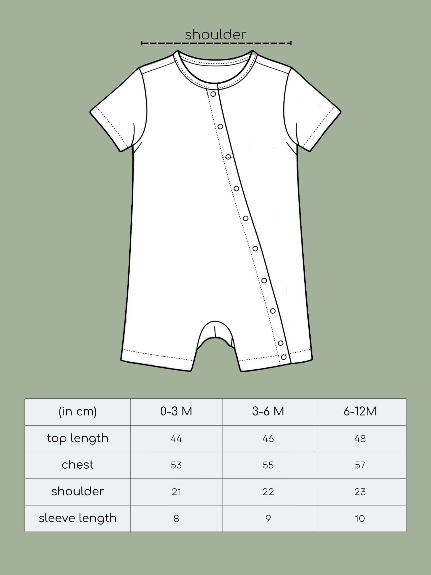 short sleeve bamboo knit romper with snap buttons