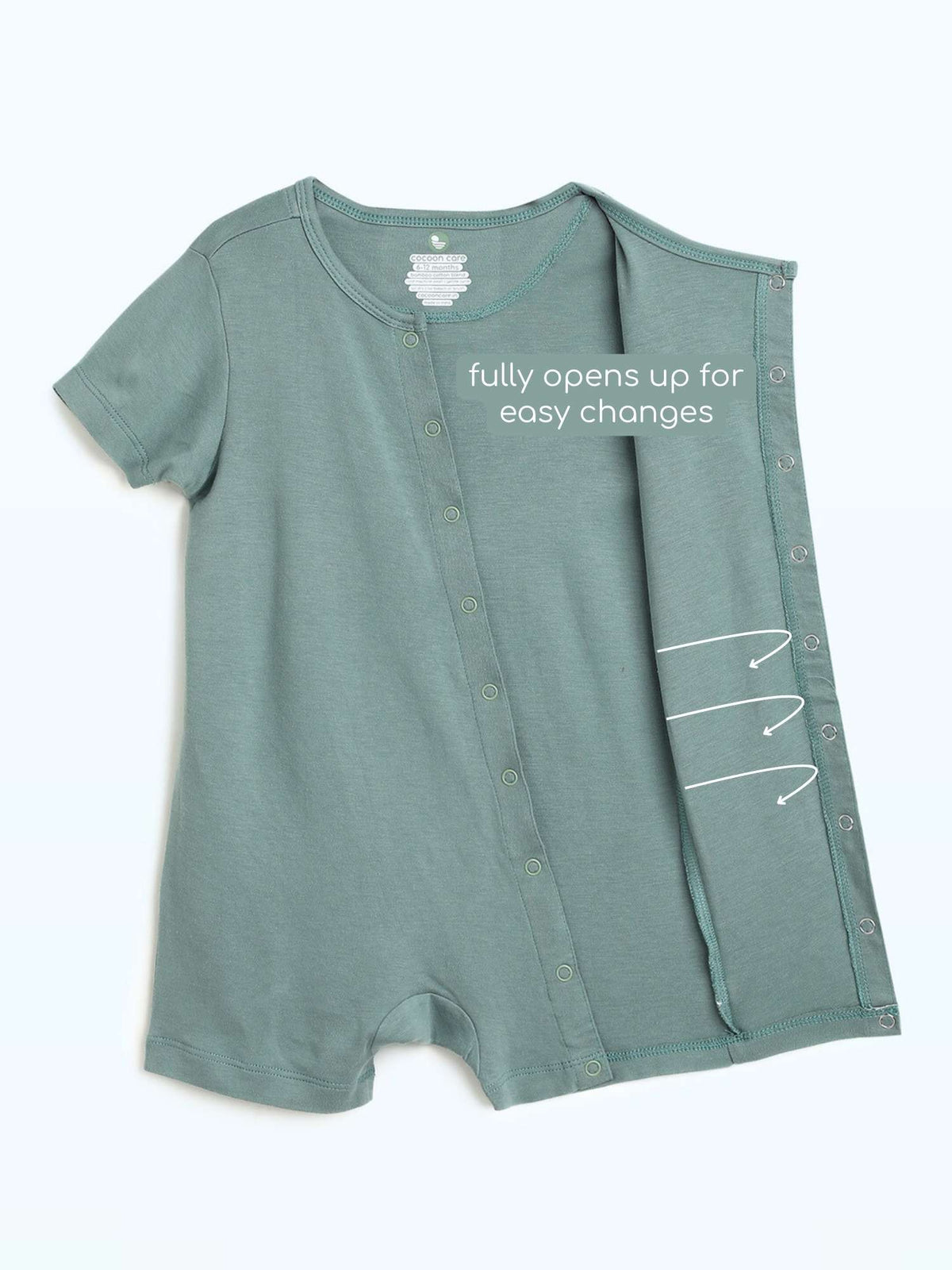 Bamboo Baby Romper - Buy Bamboo Knit Newborn Romper Online | Cocoon Care
