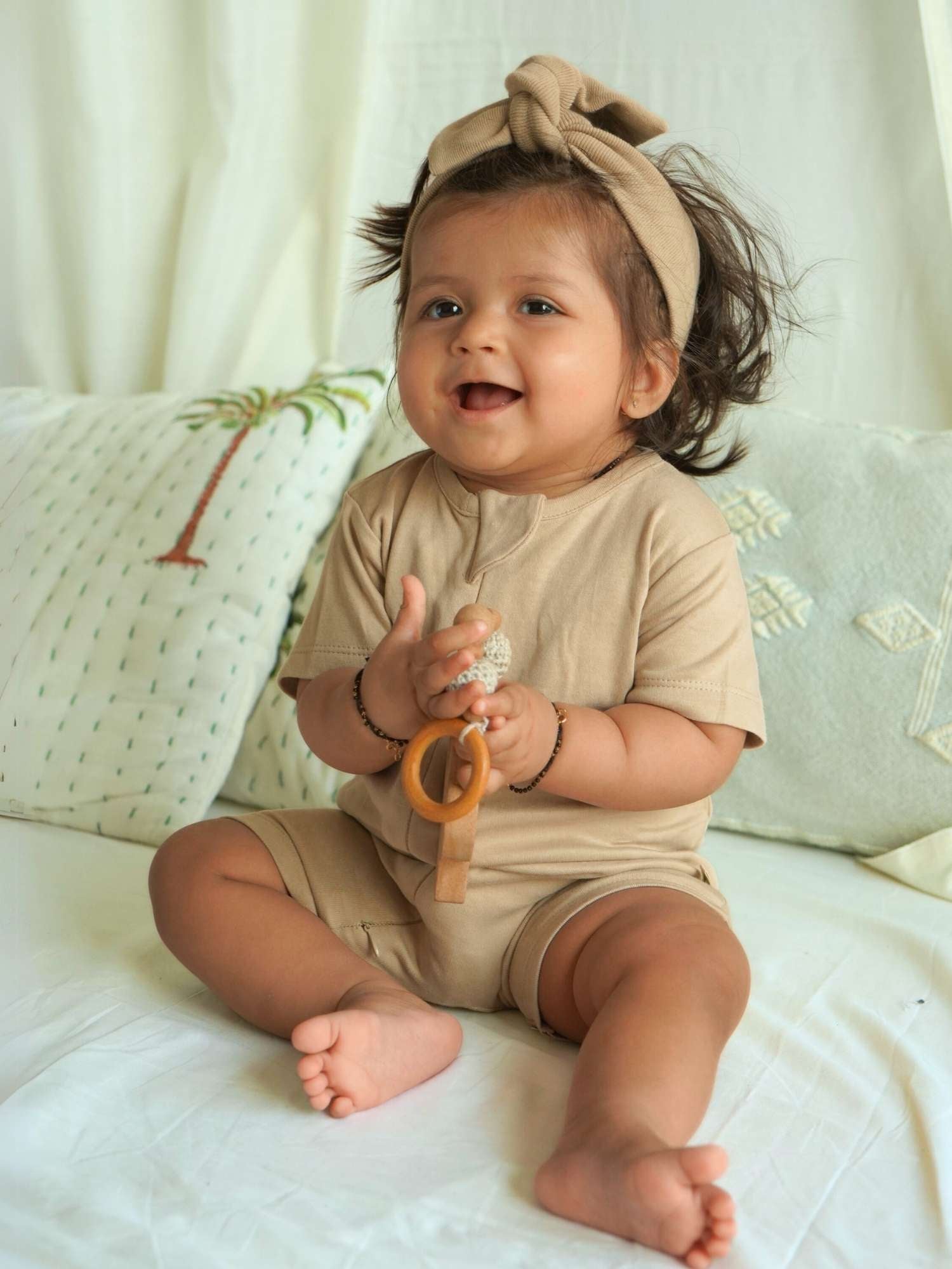 short sleeve bamboo romper