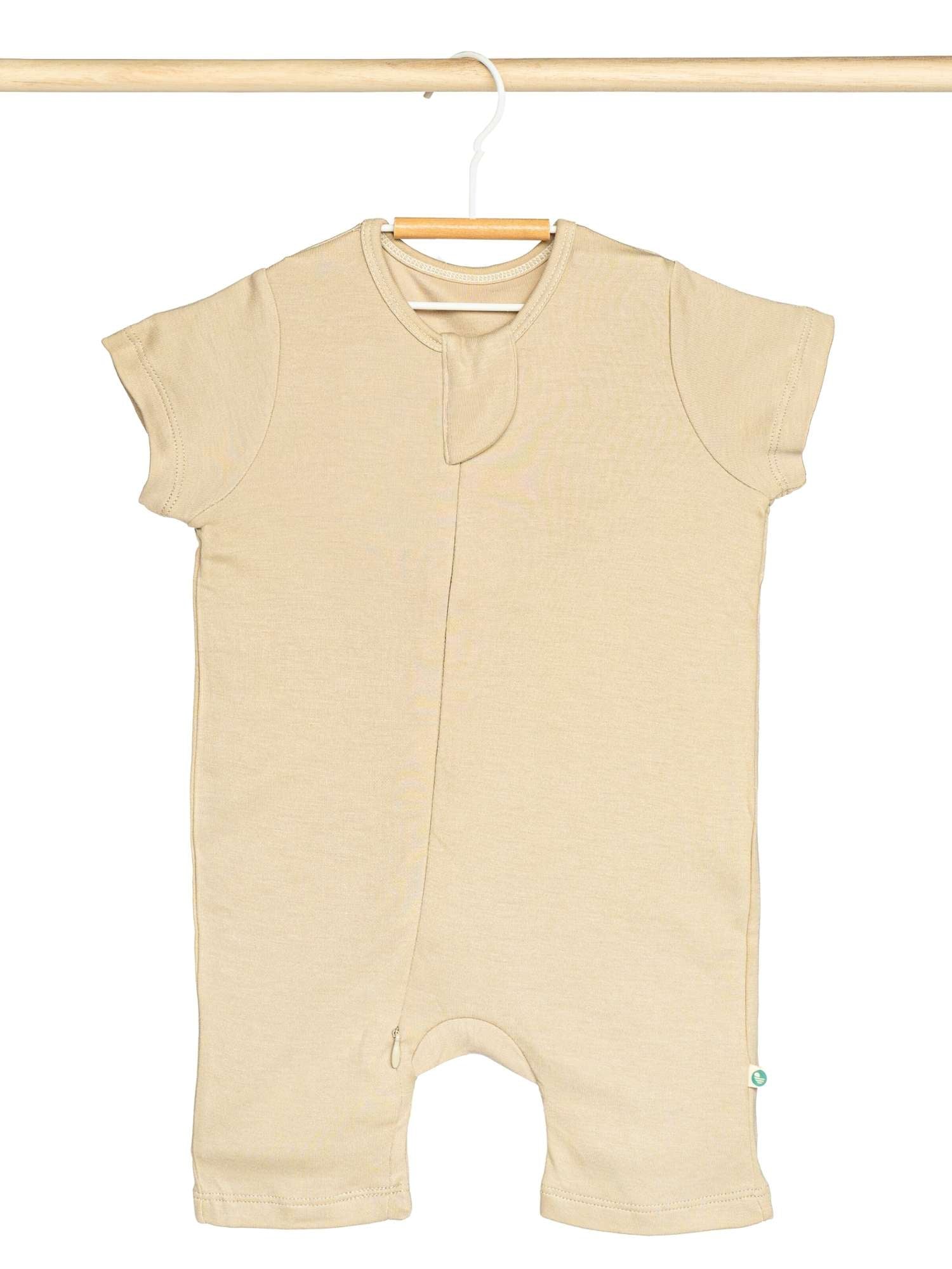 short sleeve bamboo romper