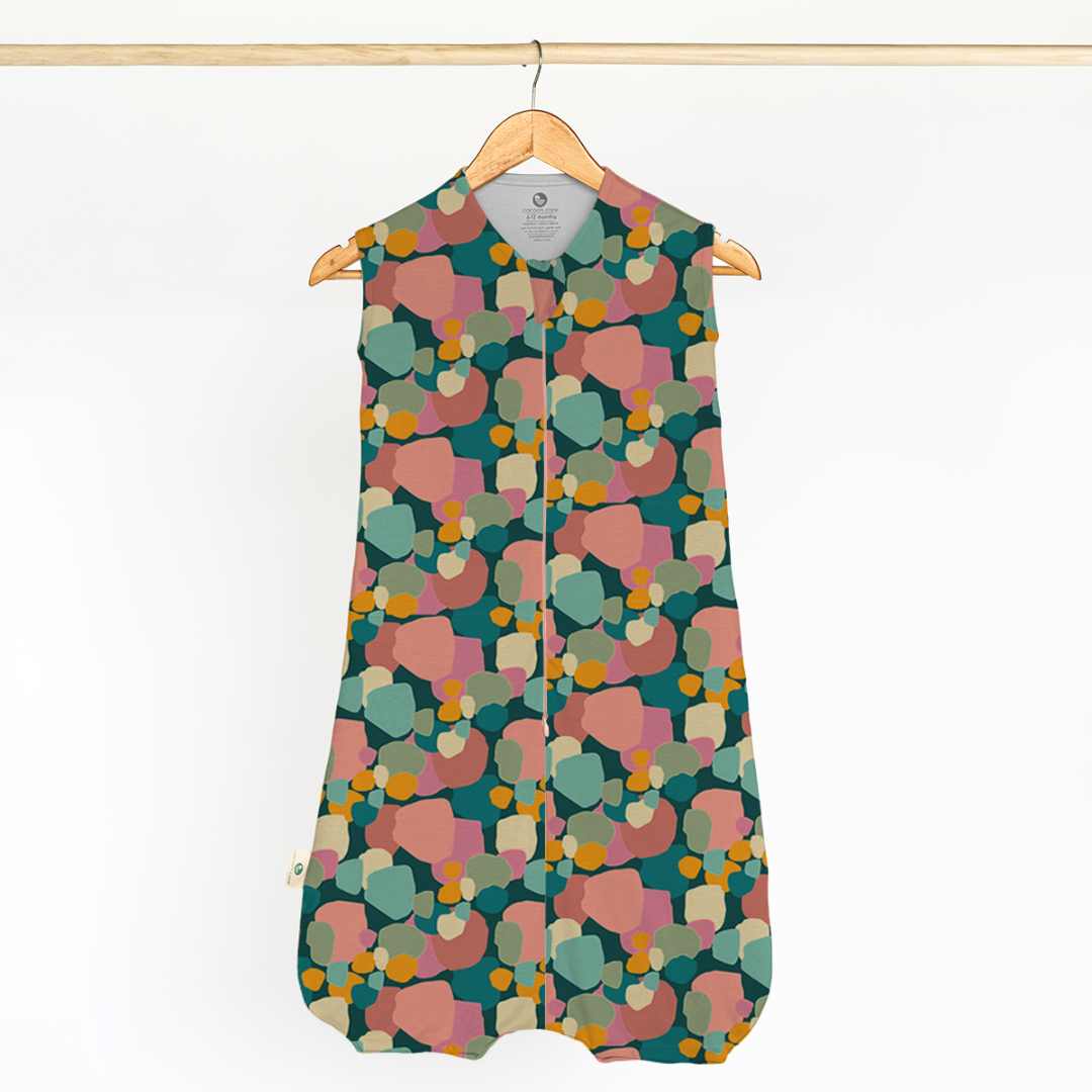 bamboo sleeping bag with foot opening - prints