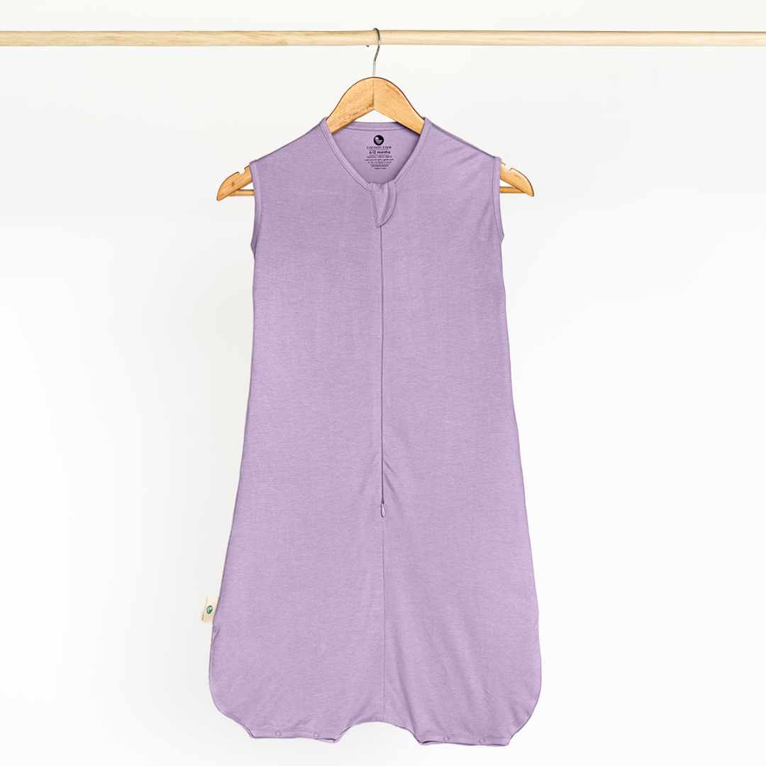 bamboo sleeping bag with foot opening - solid colours