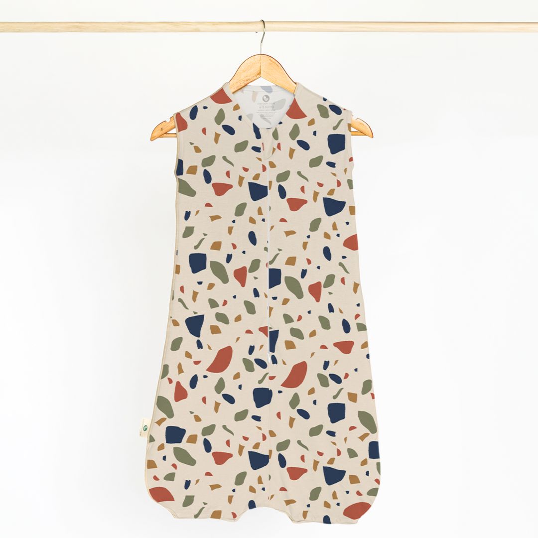 bamboo sleeping bag with foot opening - prints
