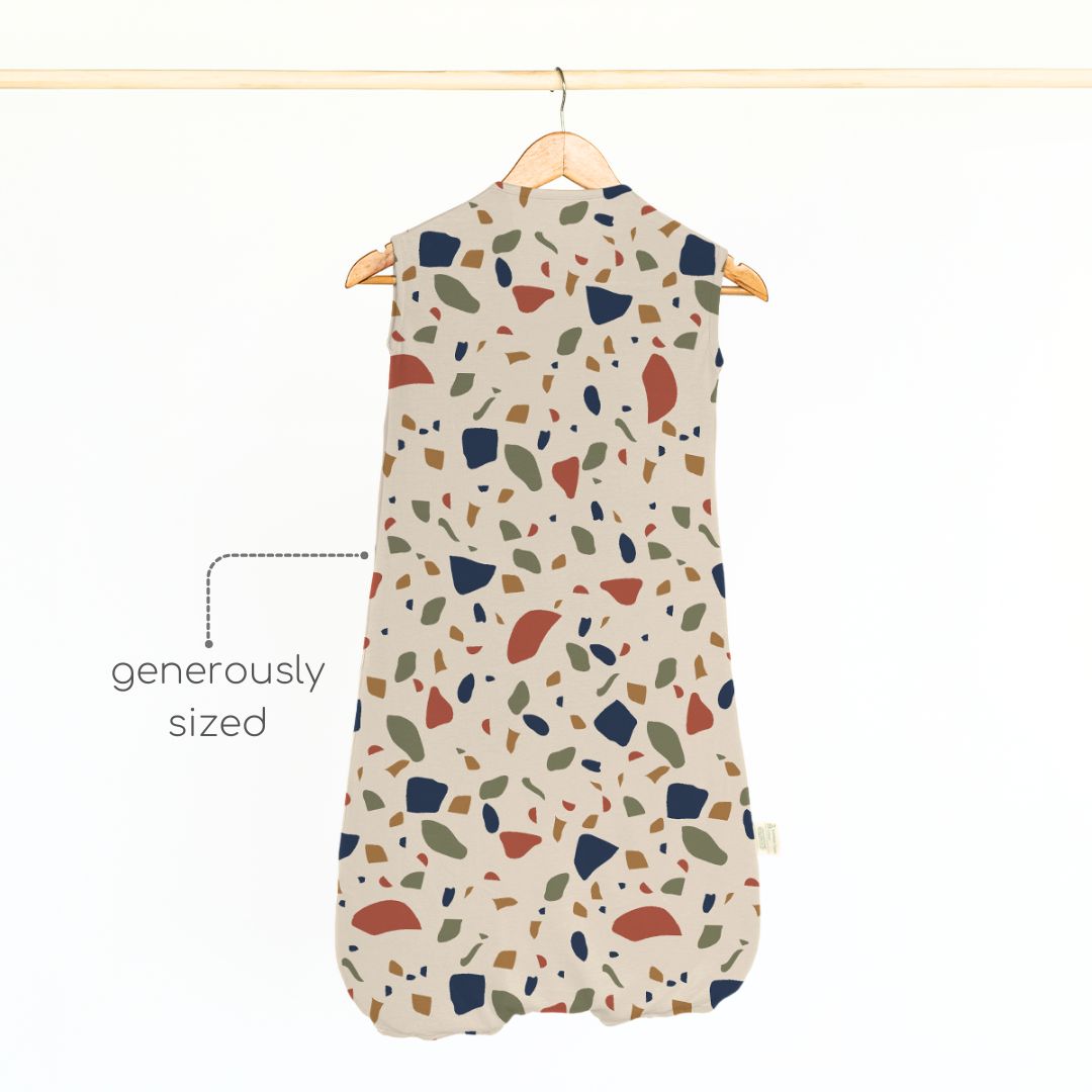bamboo sleeping bag with foot opening - prints