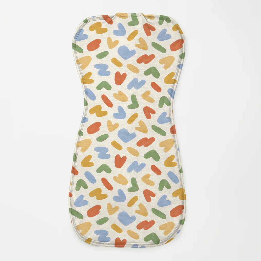 bamboo arms up swaddle pod for baby - prints