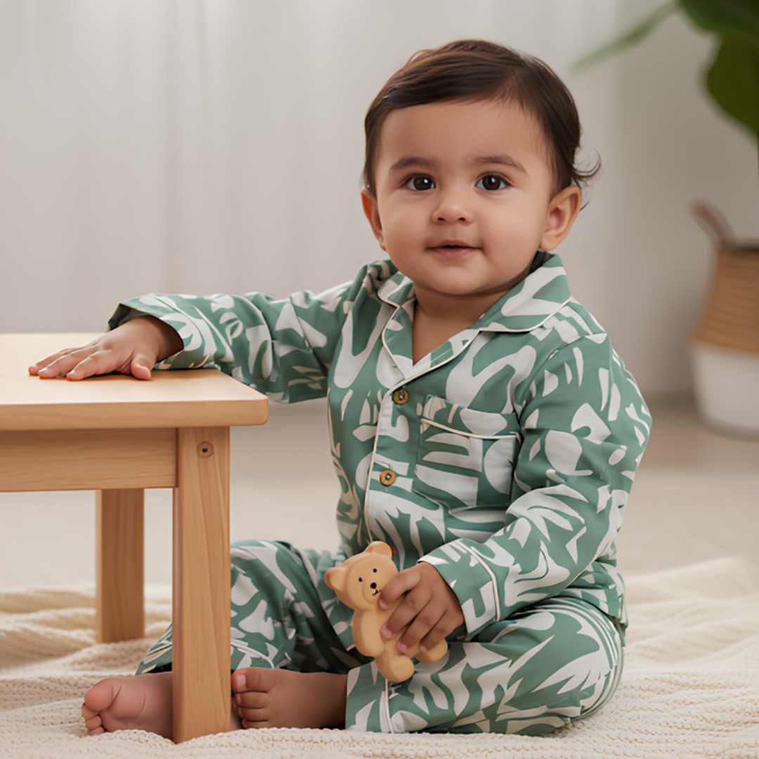 bamboo cambric nightsuit set