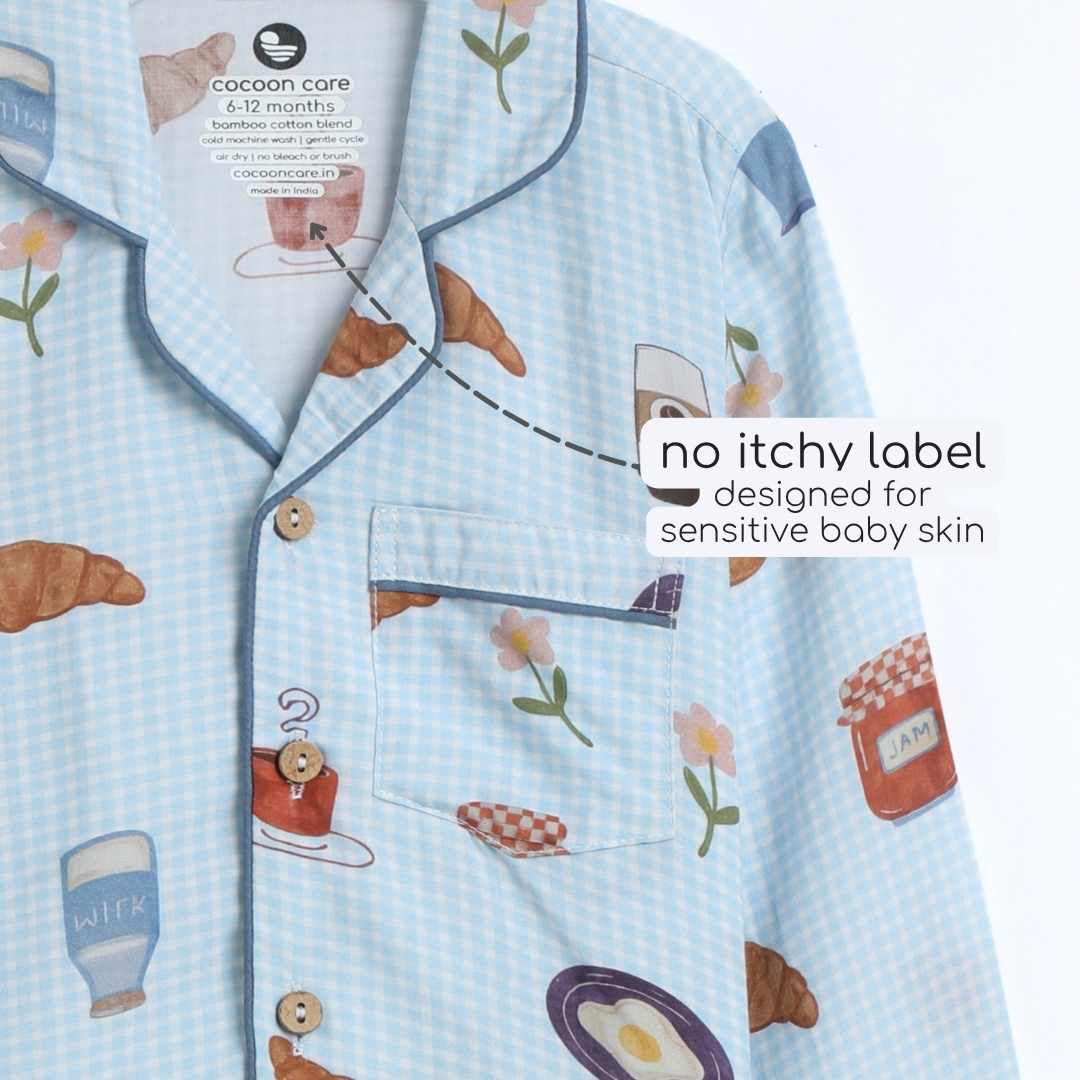bamboo cambric nightsuit set