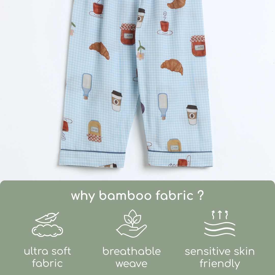 bamboo cambric nightsuit set