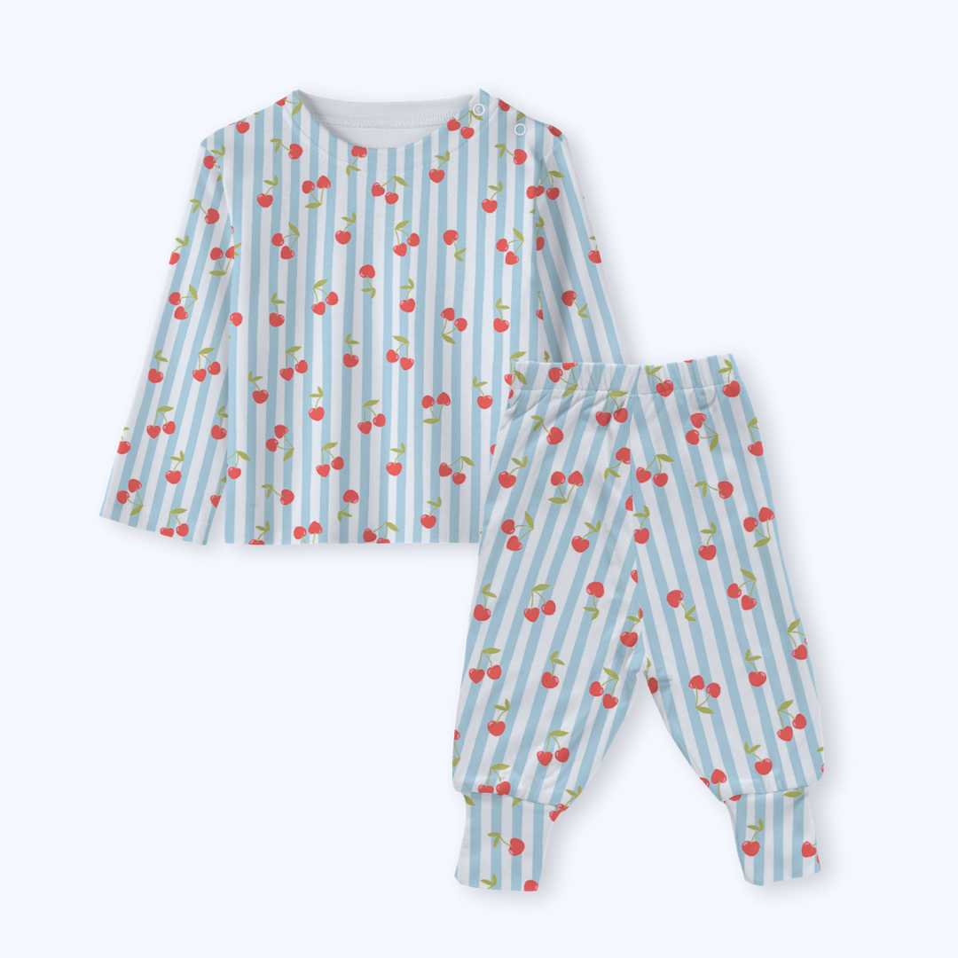 bamboo long sleeve pajama co-ord set