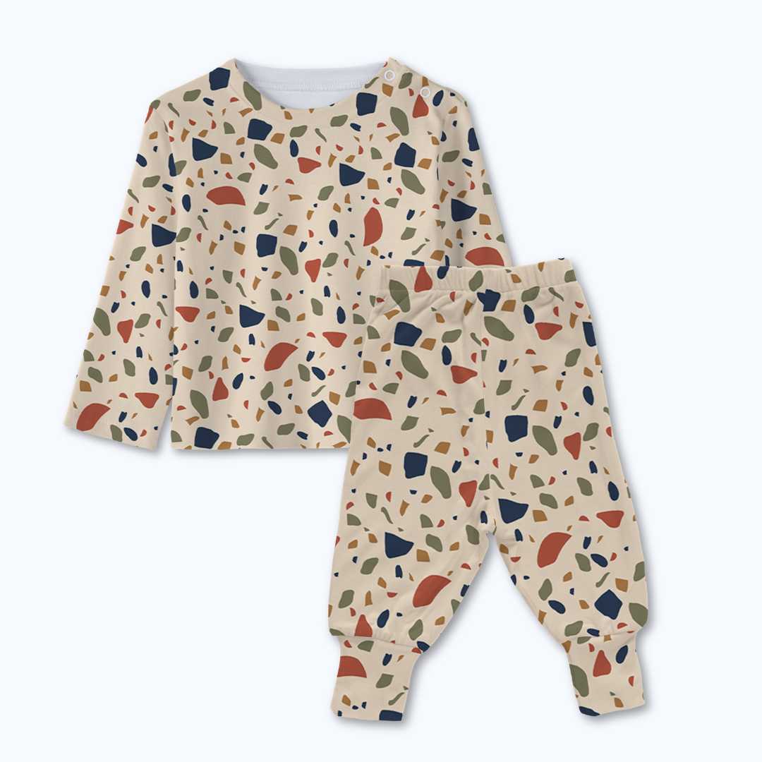 bamboo long sleeve pajama co-ord set