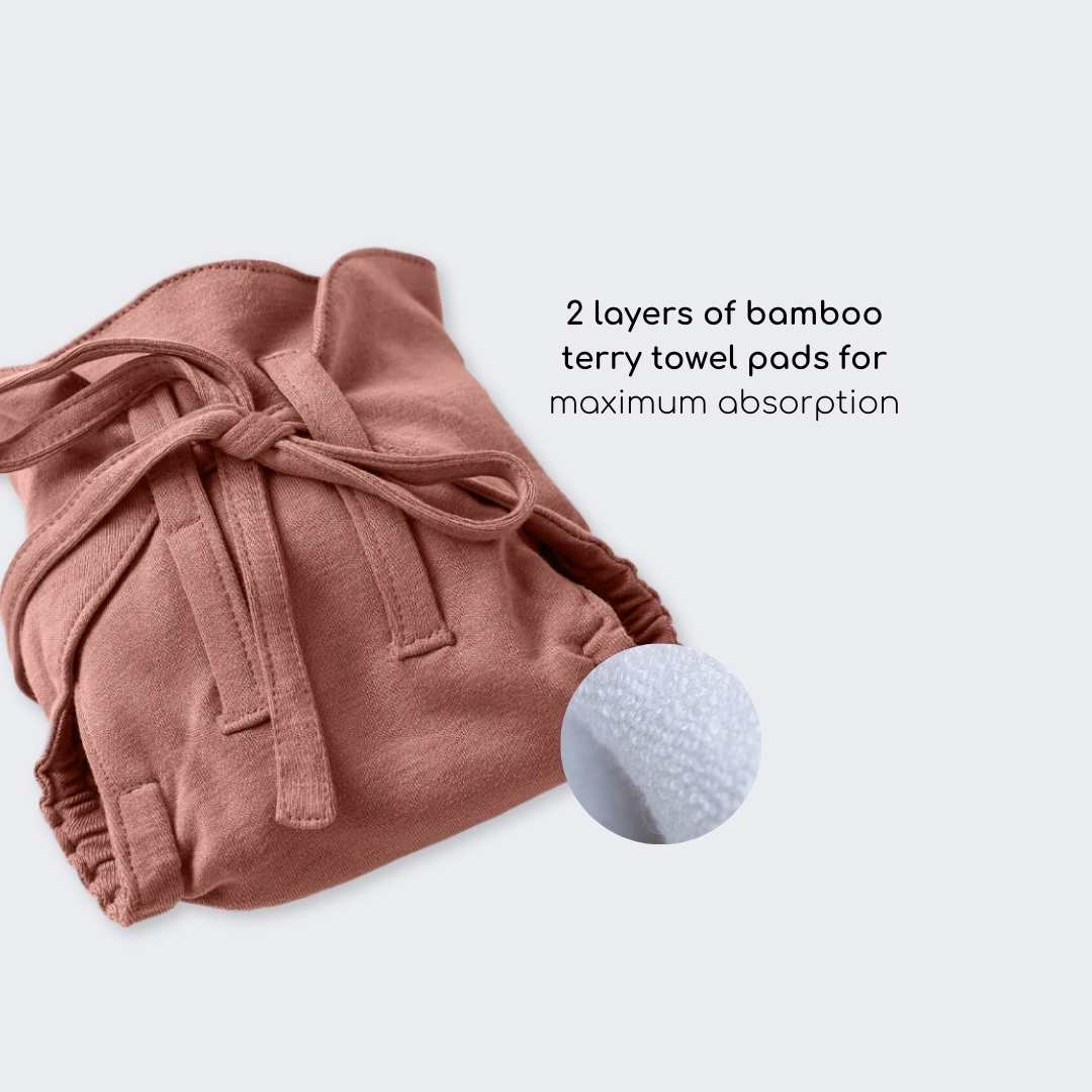 bamboo knit cloth nappy