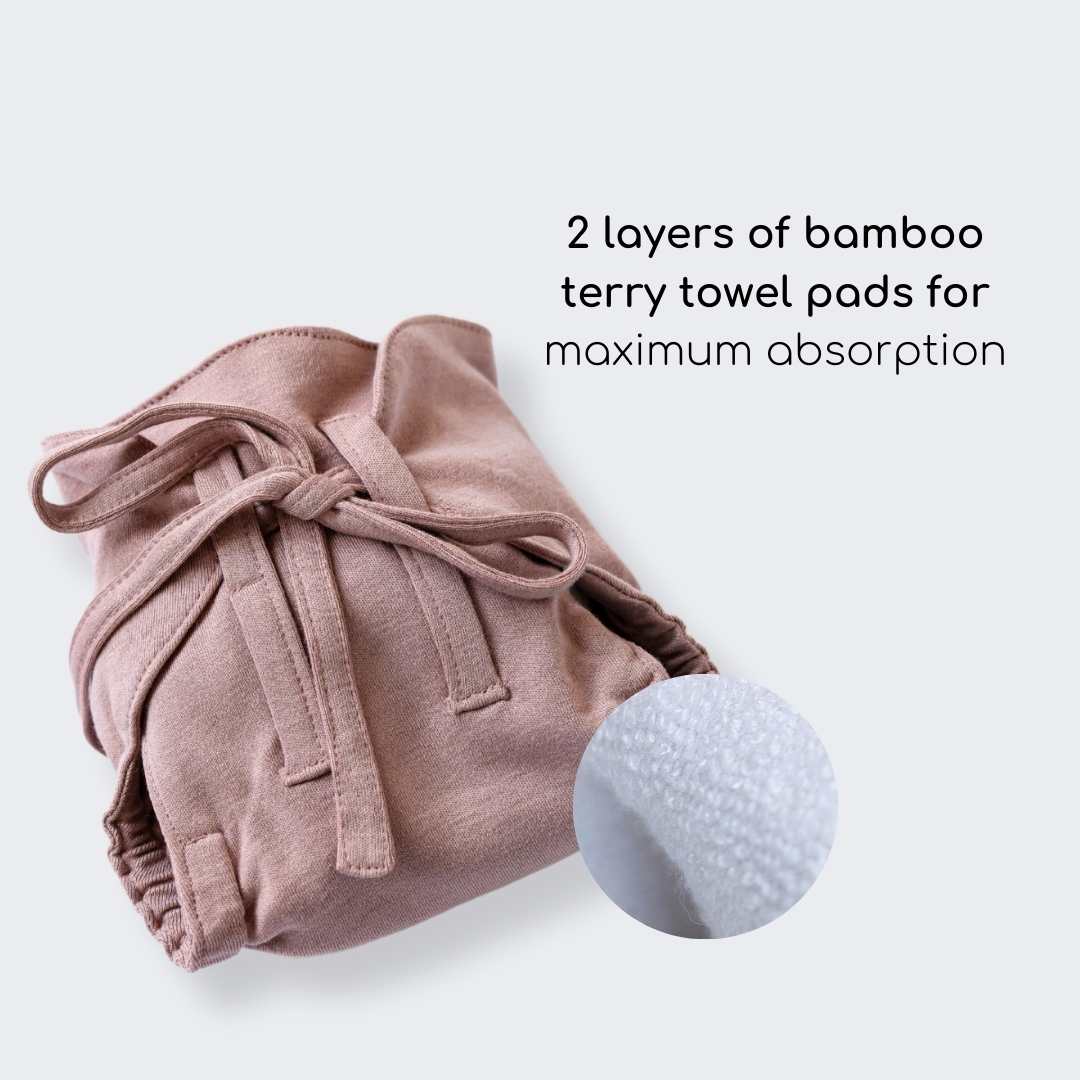bamboo knit cloth nappy