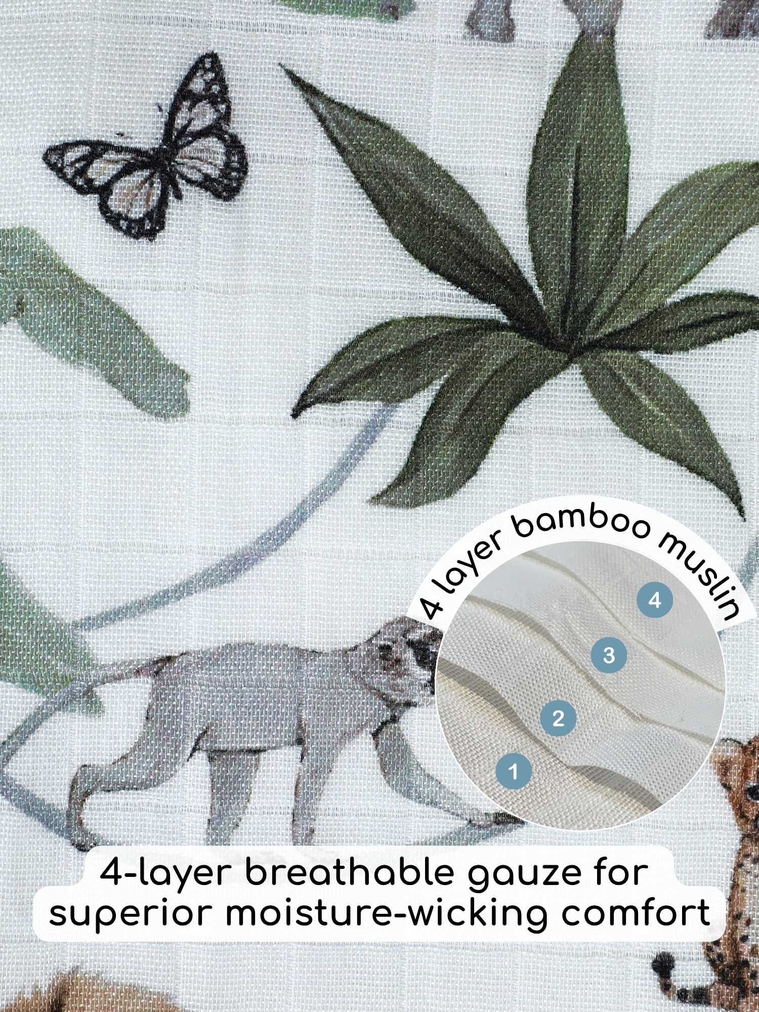 bamboo muslin baby blanket