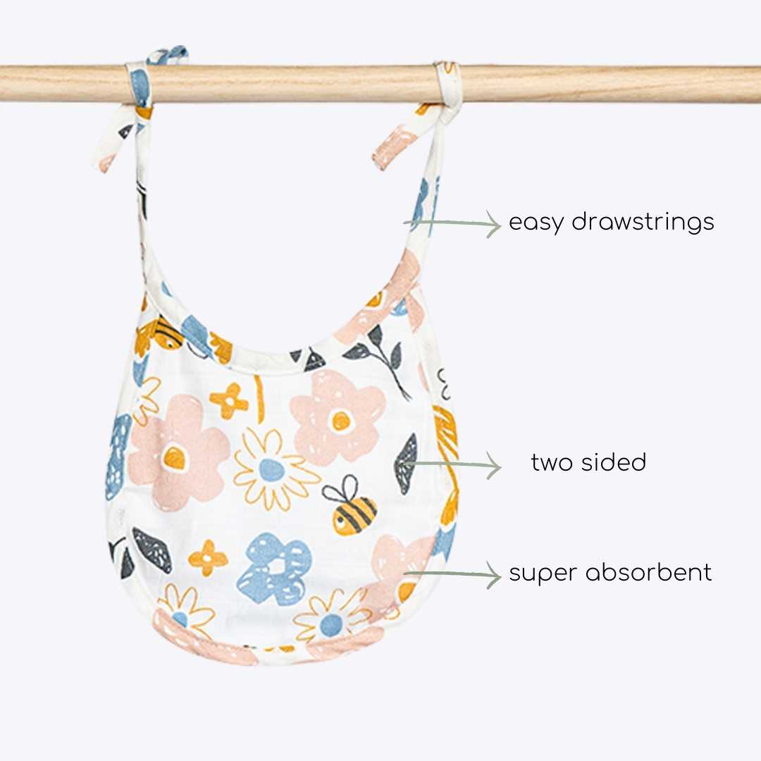 Soft Bamboo Terry Baby Bib