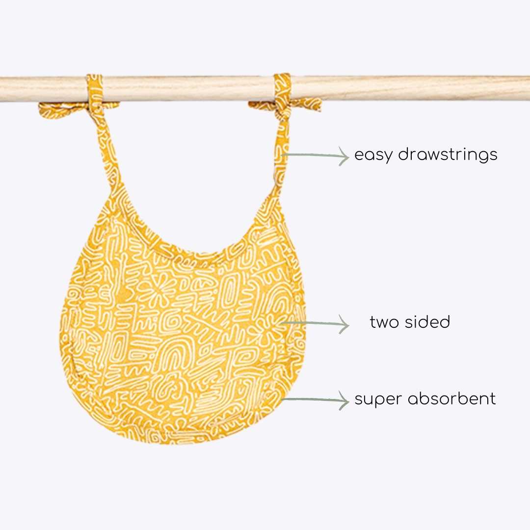 Soft Bamboo Terry Baby Bib