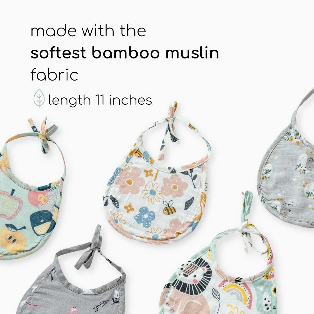 bamboo terry bib pack of 2
