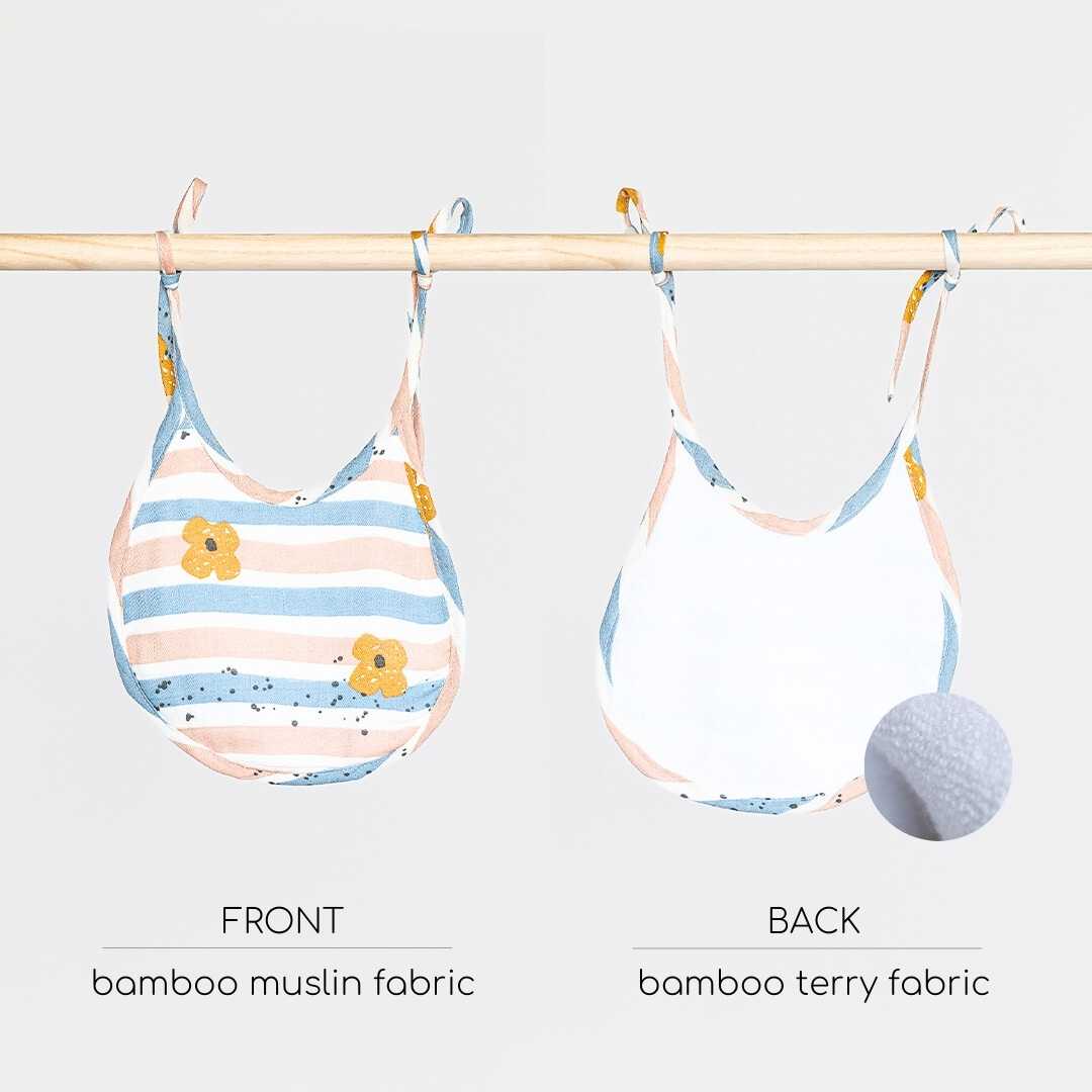 Soft Bamboo Terry Baby Bib