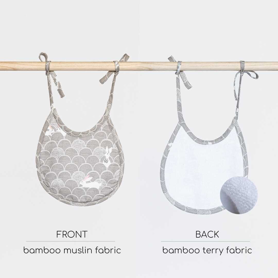 Soft Bamboo Terry Baby Bib