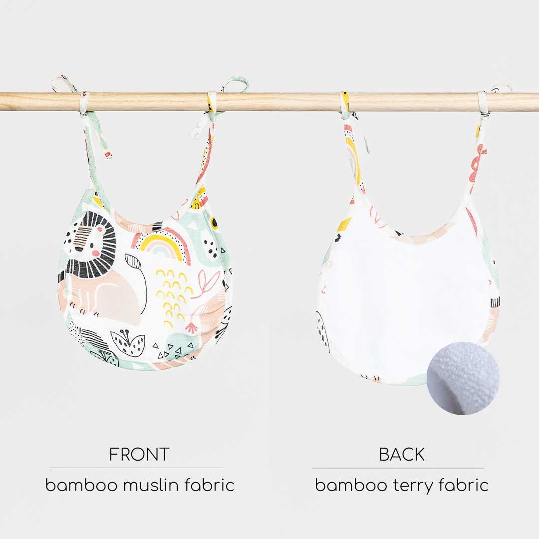 Soft Bamboo Terry Baby Bib
