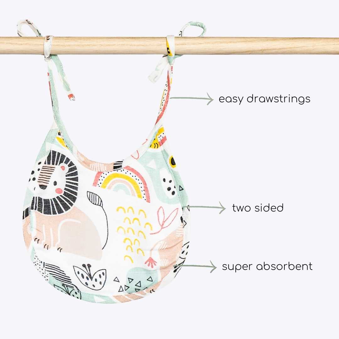 Soft Bamboo Terry Baby Bib