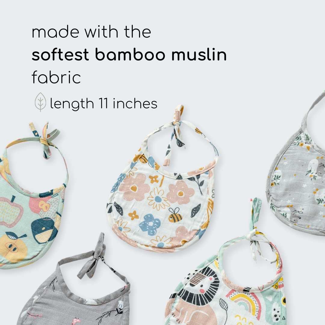 bamboo terry bib pack of 2