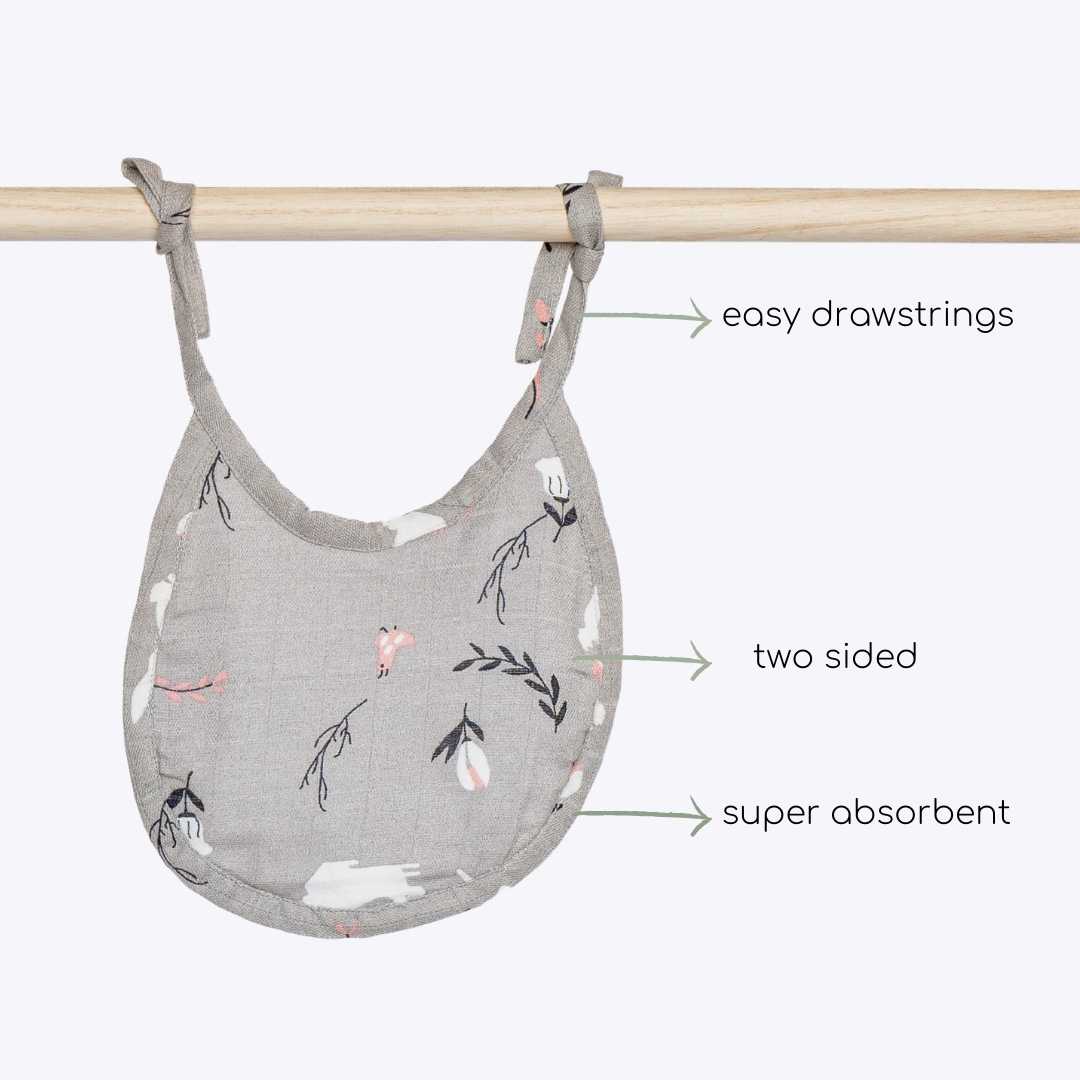 Soft Bamboo Terry Baby Bib