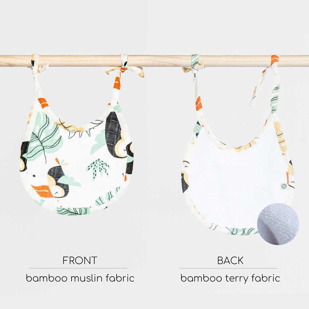 Soft Bamboo Terry Baby Bib