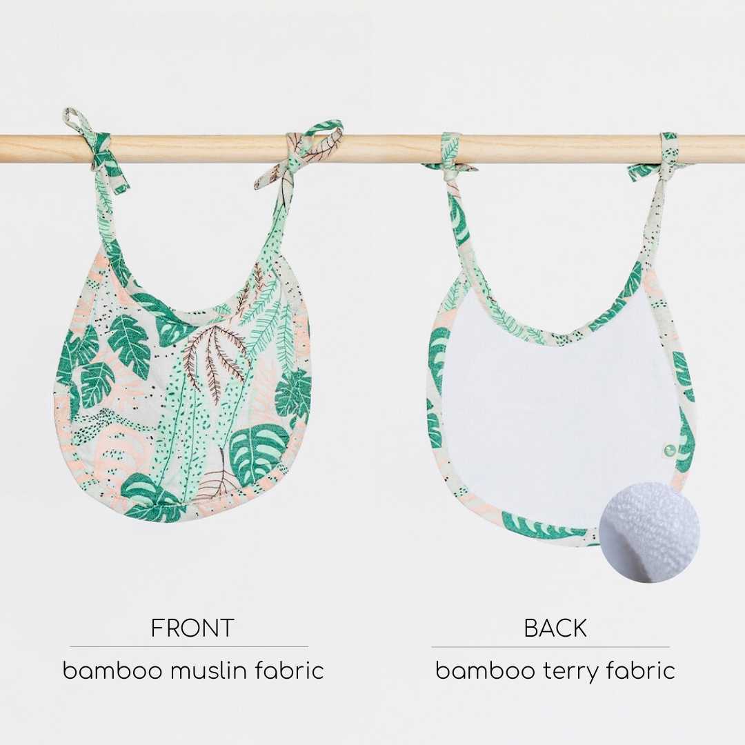 bamboo terry bib pack of 2