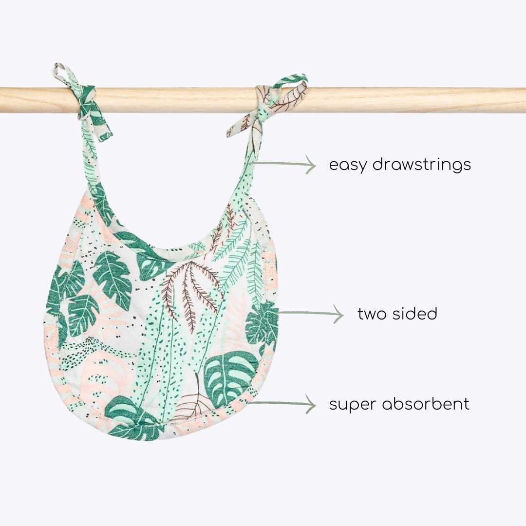 bamboo terry bib pack of 2
