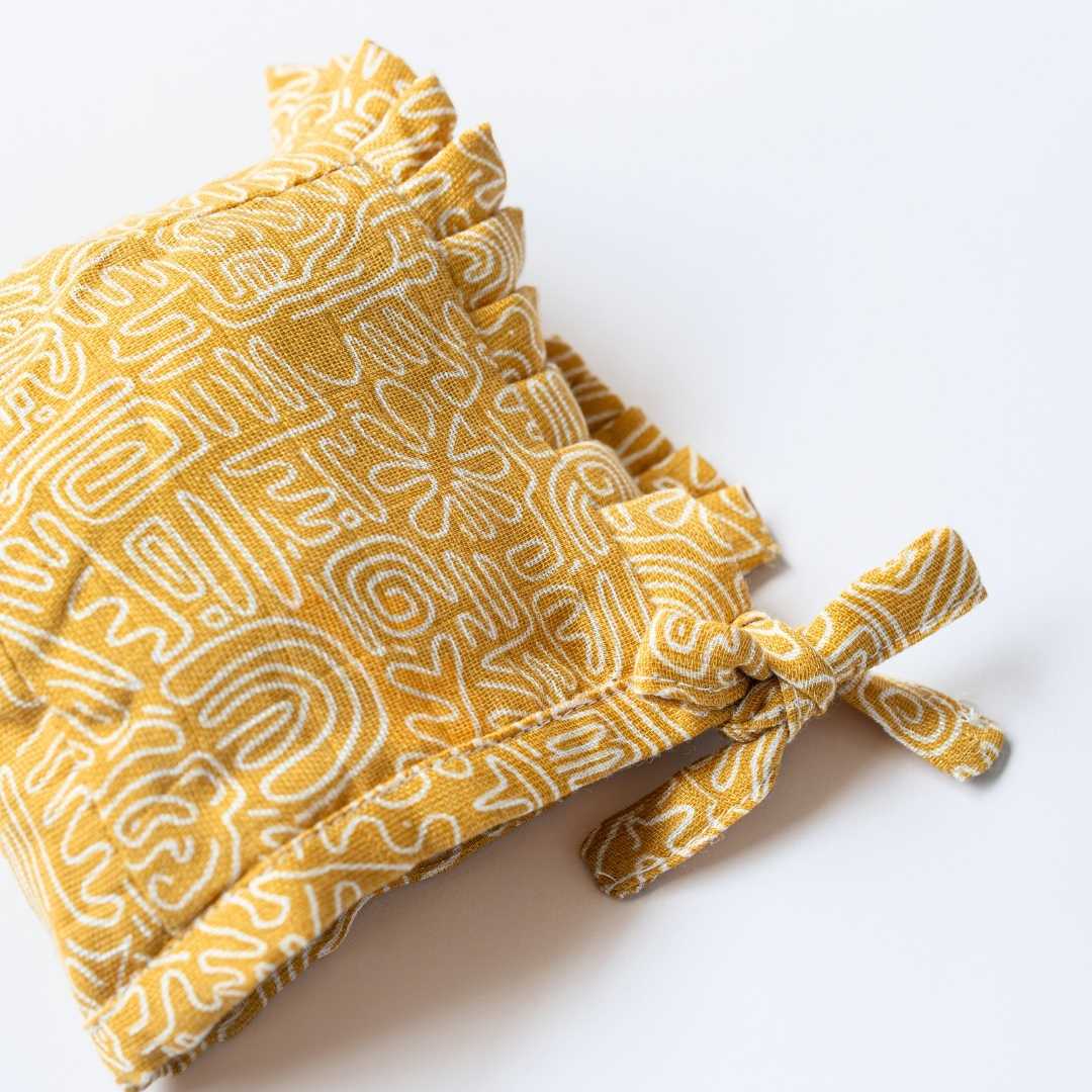 newborn bamboo muslin bonnet cap