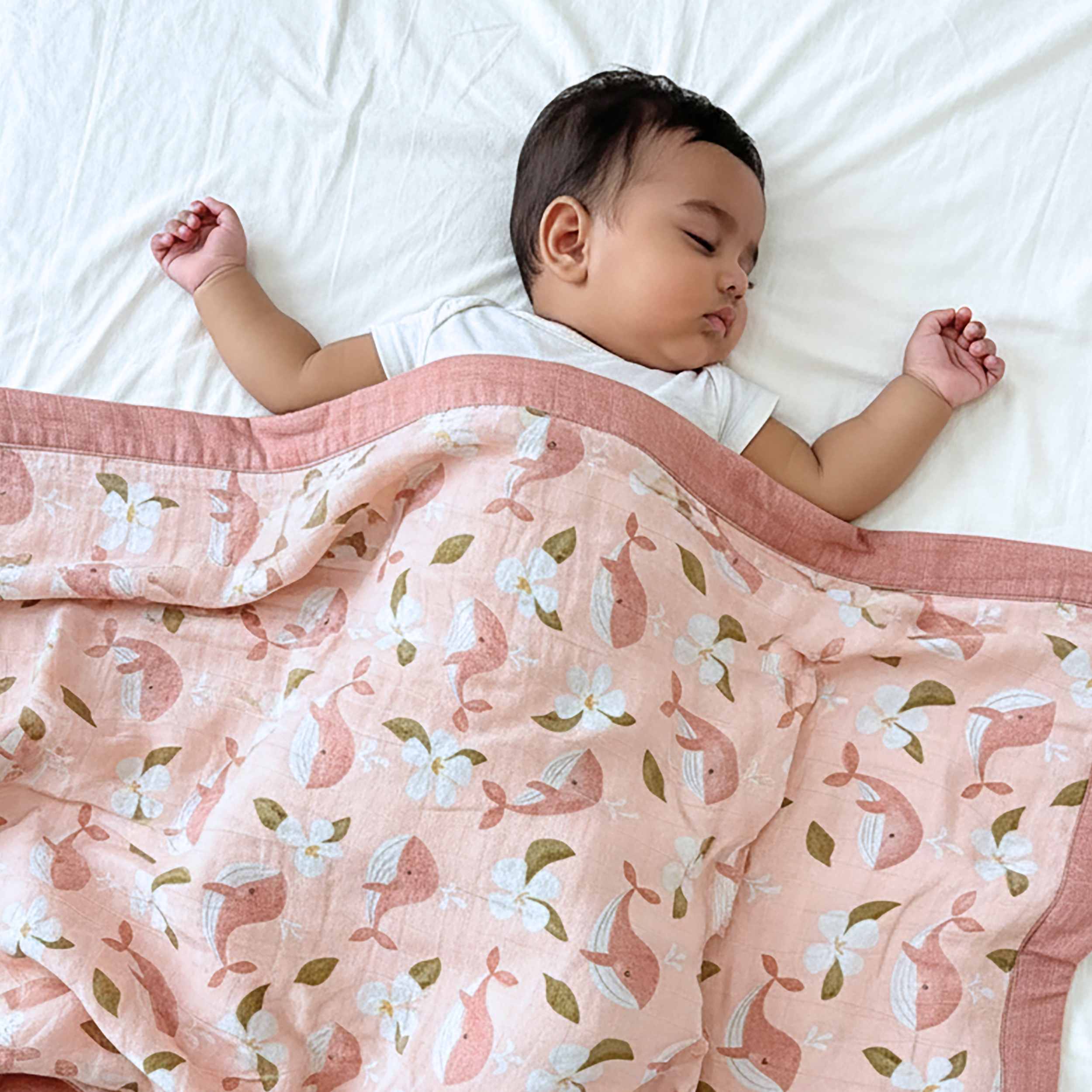 bamboo muslin baby blanket